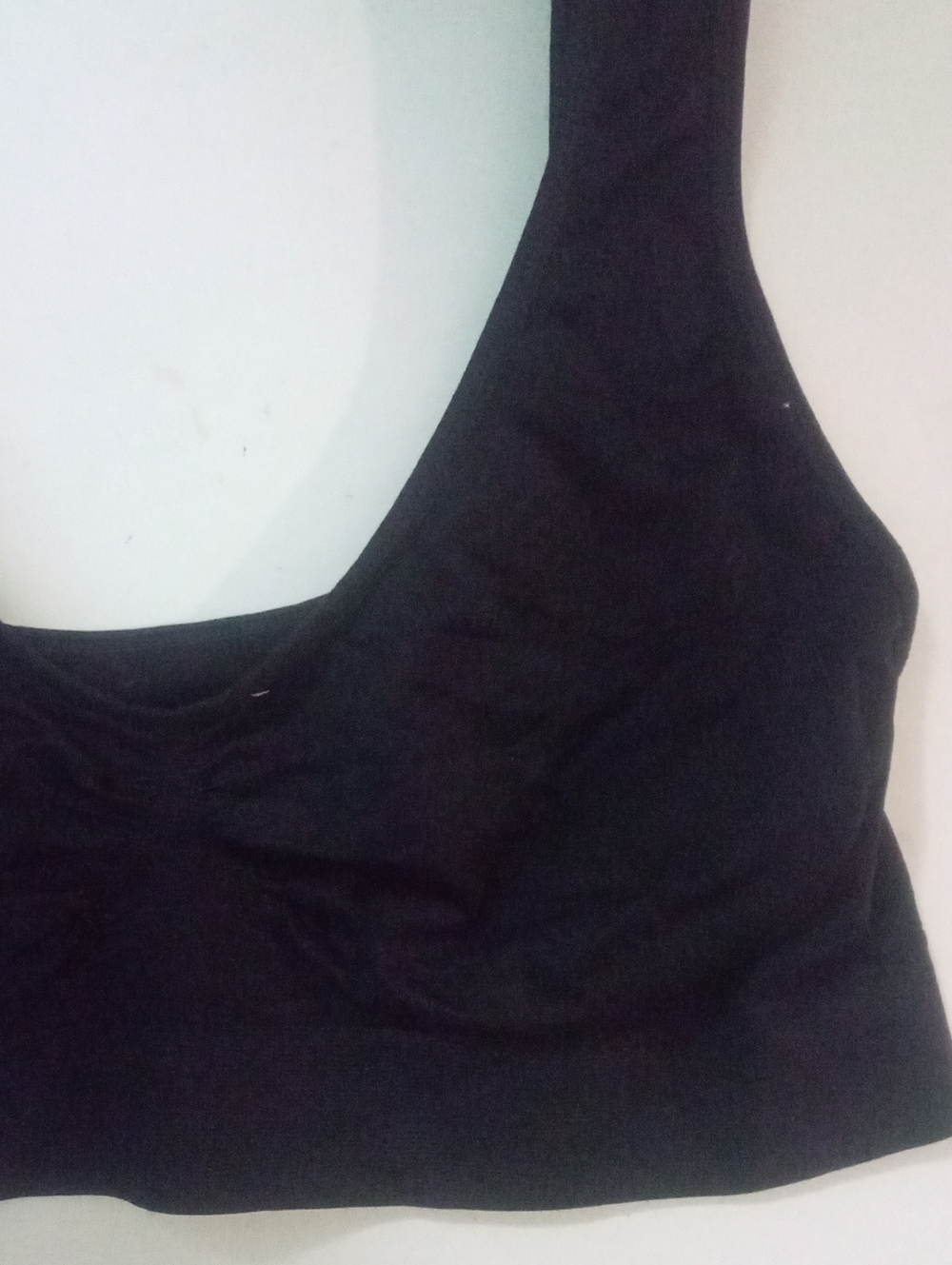 * Rhonda Shear Black Seamless Comfort Bra 3X New NWOT - Picture 2 of 4